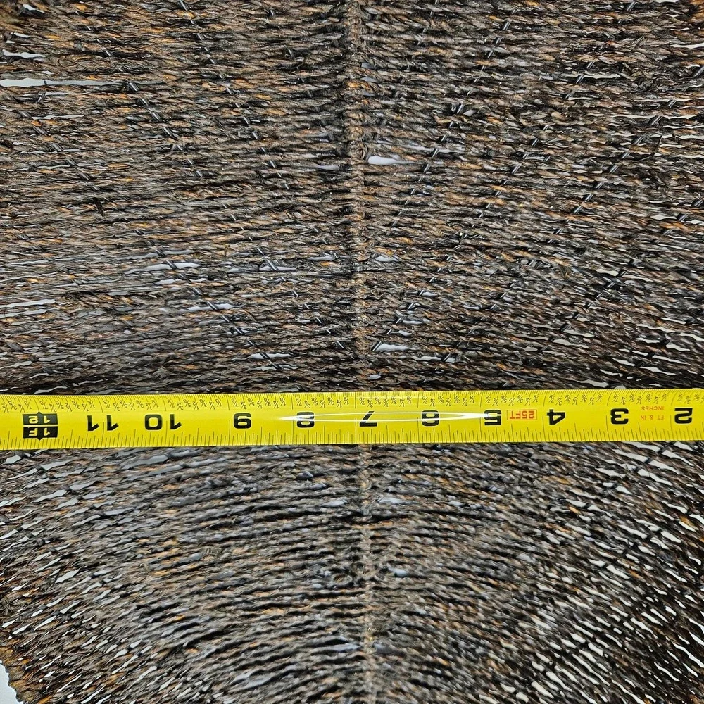 Modernist Woven‎ Wicker Leaf Shaped Decorative Bowl